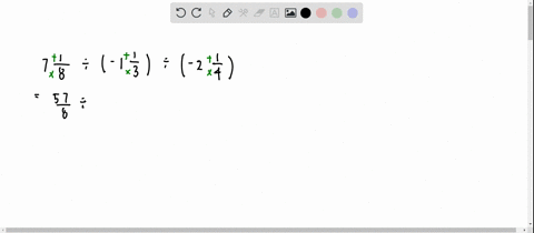 simplify-7-frac18-divleft-1-frac13right-divleft-2-frac14right