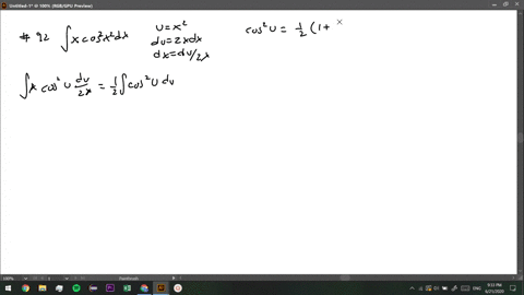 integrals-with-sin-2-x-and-cos-2-x-evaluate-the-following-integrals-int-x-cos-2-x2-d-x