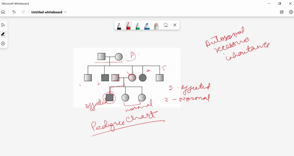 solved-the-following-pedigree-shows-a-autosomal-dominant-trait-b