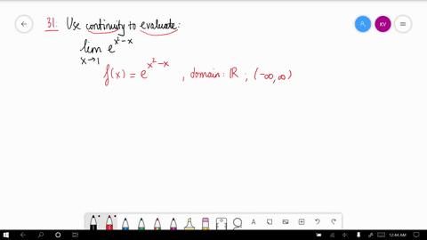 use-continuity-to-evaluate-the-limit-lim-_x-rightarrow-1-ex2-x-2