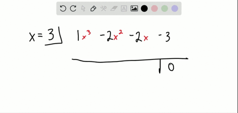 one-root-of-the-polynomial-is-given-find-all-the-roots-x3-2-x2-2-x-3-text-root-3