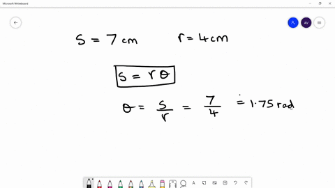 a-find-the-radian-and-degree-measures-of-the-central-angle-boldsymboltheta-subtended-by-the-given-ar