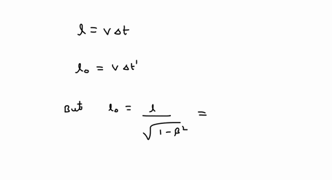 in-the-frame-k-the-length-l-of-the-rod-is-related-to-the-time-of-flight-delta-t-by-lv-delta-t-in-the