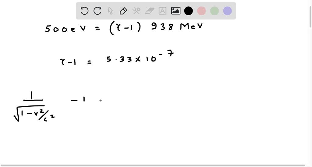 Solvedwhat Is The Speed Of A Proton That Has Been Accelerated From