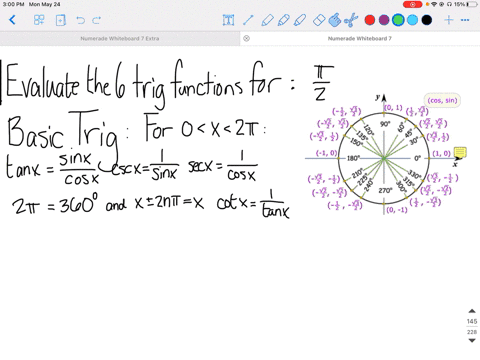 find-the-six-trigonometric-functions-of-the-angle-fracpi2