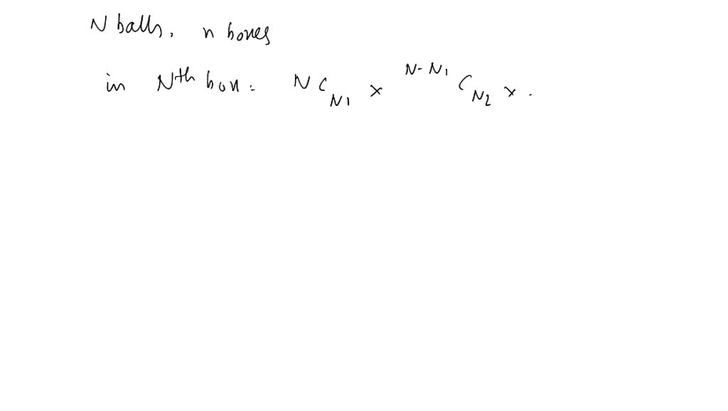 SOLVEDGencralize Example 3 to show that the number of ways of putting