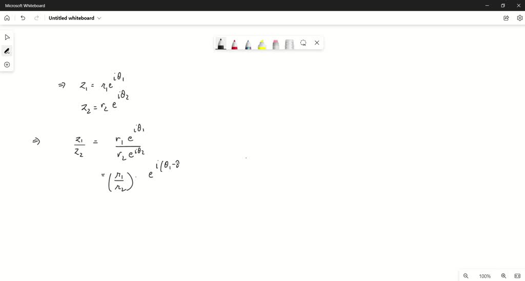Divide Two Complex Numbers