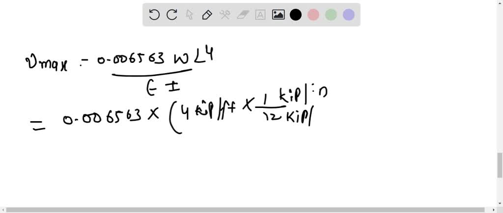 SOLVED:The beam supports the loading shown. Code restrictions, due to a ...