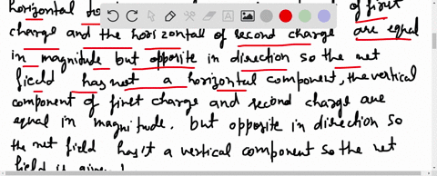 the-two-charges-q_1-and-q_2-shown-in-fig-e2144-have-equal-magnitudes-what-is-the-direction-of-the-ne