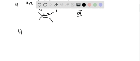 which-of-the-following-compounds-can-exist-as-cis-and-trans-isomers-draw-and-label-them-a-23-dimethy