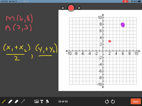 the-point-m-in-the-figure-is-the-midpoint-of-the-line-segment-ab-show-that-m-is-equidistant-from-the