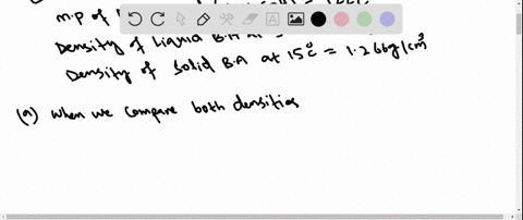 benzoic-acid-mathrmc_6-mathrmh_5-mathrmcooh-melts-at-122-circ-mathrmc-the-density-in-the-liquid-stat