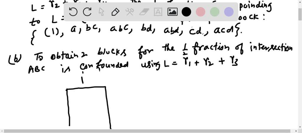 SOLVED:The Following Data Are From An A(2) ×B(4) Factorial Design. A ...