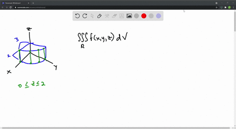 SOLVED:Set up the triple integral of an arbitrary continuous function f ...