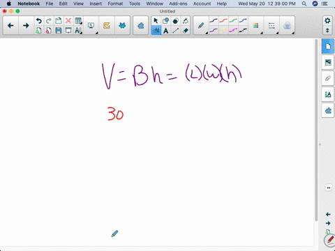 solve-a-box-has-a-volume-of-30600-cubic-centimeters-if-the-height-is-60-centimeters-and-the-length-i