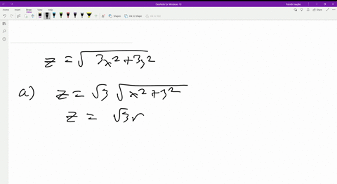 an-equation-of-a-surface-is-given-in-rectangular-coordinates-find-an-equation-of-the-surface-in-a--4