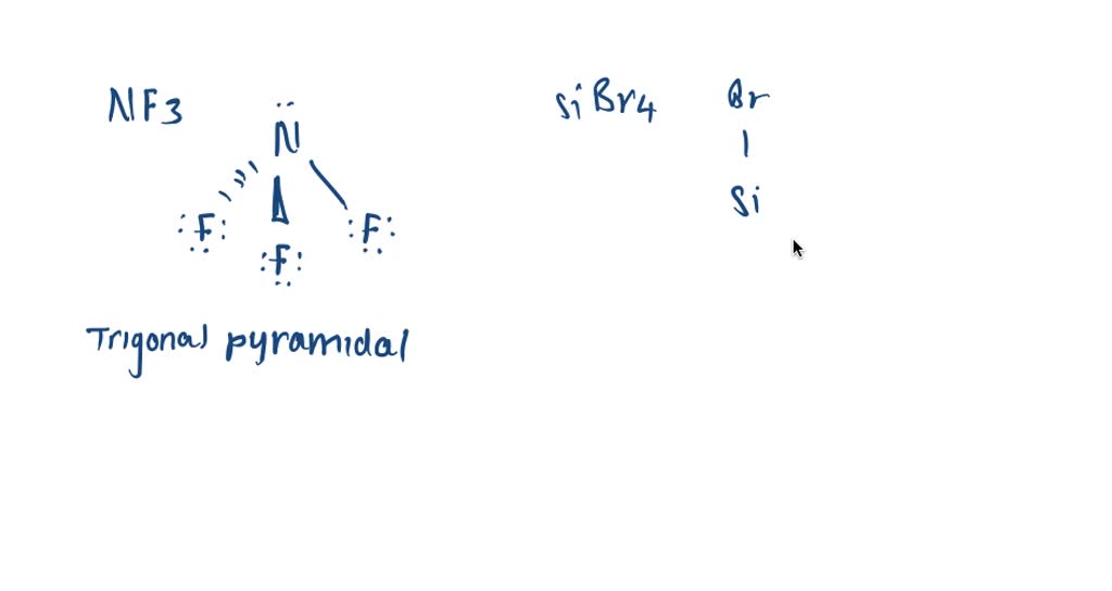 SOLVEDFor each of the following, draw the Lewis structure and