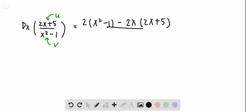 find-the-error-in-the-following-work-beginaligned-d_xleftfrac2-x5x2-1right-frac2-x52-x-leftx2-1rig-2