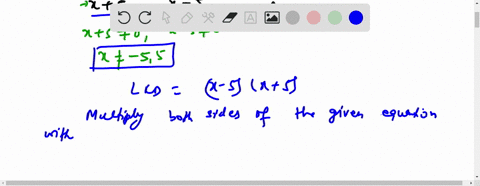 solve-frac2x5frac1x-5frac16x2-25-4