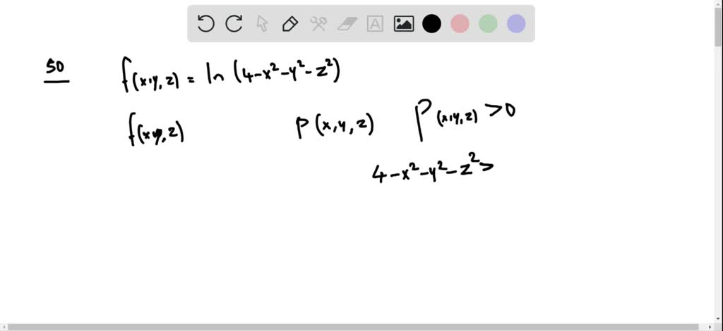 Describe the largest region on which the function f is continuous. f(x ...