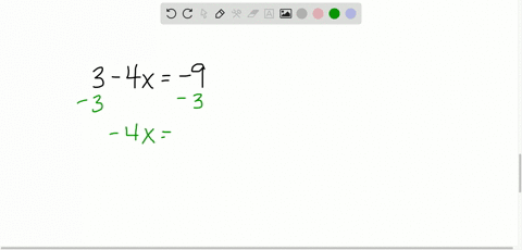solve-and-check-3-4-x-9