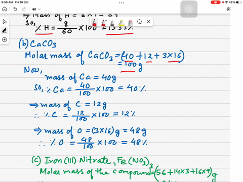 calculate-the-percentage-composition-by-mass-of-each-of-the-following-a-leftmathrmch_3right_2-mathrm