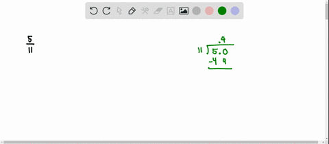 write-the-fraction-as-a-decimal-round-to-the-nearest-hundredth-if-necessary-frac511