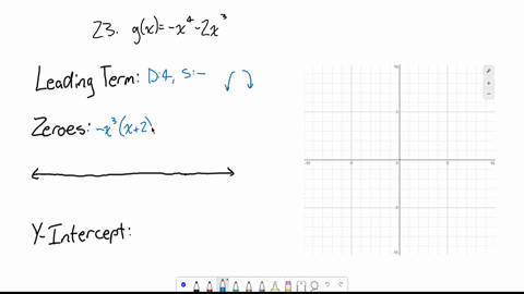 graph-the-polynomial-function-follow-the-steps-outlined-in-the-procedure-on-p-237-gx-x4-2-x3