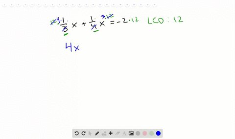 solve-each-equation-if-possible-frac13-xfrac14-x-2