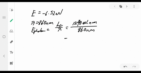 a-an-atom-initially-in-an-energy-level-with-e-652-mathrmev-absorbs-a-photon-that-has-wavelength-860-