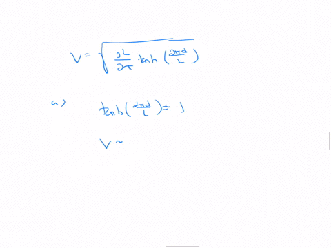 a-wave-of-length-l-is-traveling-left-to-right-across-water-of-depth-d-in-feet-as-illustrated-in-figu