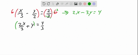 solve-each-system-or-state-that-the-system-is-inconsistent-or-dependent-leftbeginarraylfracx3-fracy2