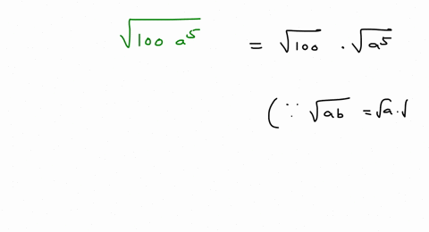 simplify-completely-sqrt100-a5