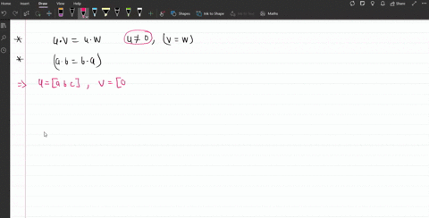 does-mathbfu-cdot-mathbfvmathbfu-cdot-mathbfw-with-mathbfuneqmathbf0-imply-that-mathbfvmathbfwmathbf