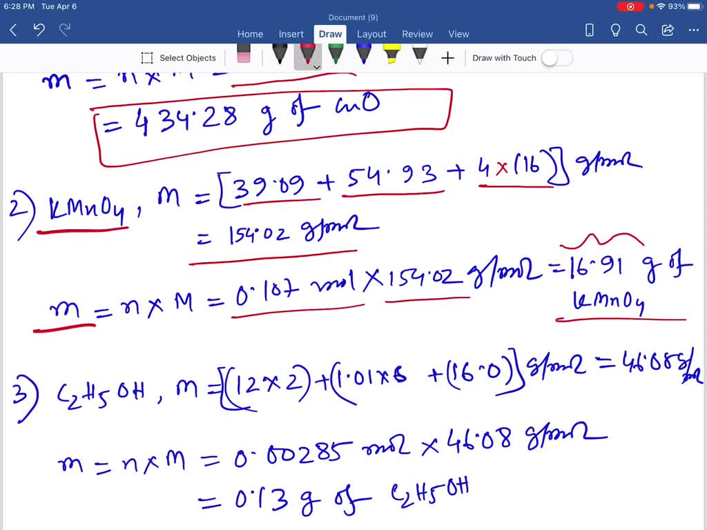 SOLVED How Many Formula Unils Of Cuo A wesent In 3 60 Moles Of Dhe 