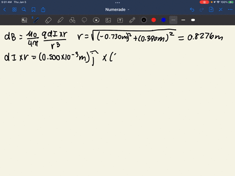 cdot-a-short-current-element-vecd-vecl0500-mathrmmm-hatjmath-carries-a-current-of-520-mathrma-in-the