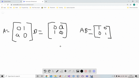 if-aleftbeginarrayll0-1-a-0endarrayright-and-bleftbeginarrayll0-a-1-0endarrayright-for-what-values-o