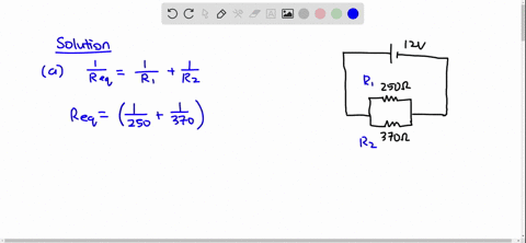 two-resistors-250-omega-and-370-omega-are-in-parallel-a-find-the-equivalent-resistance-b-the-paralle