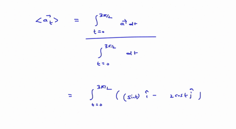 the-acceleration-of-a-particle-at-any-time-t-is-given-by-veca-sin-theta-hatj-2cos-theta-hati-mathrmm