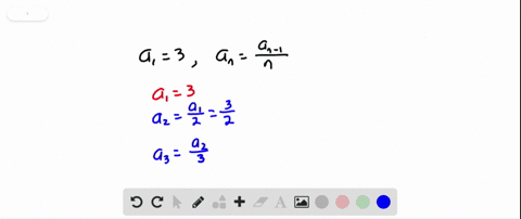 a-sequence-is-defined-recursively-write-down-the-first-five-terms-a_13-quad-a_nfraca_n-1n