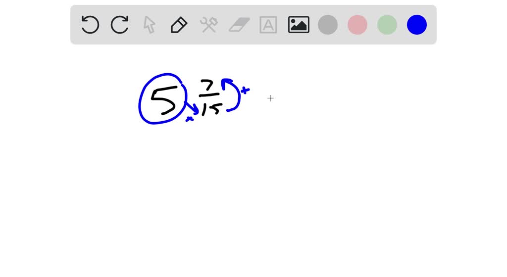 rewrite 3 4 5 as an improper fraction