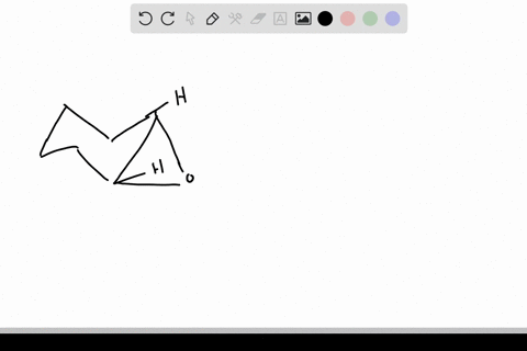 acid-catalyzed-hydrolysis-of-a-12-epoxycyclohexane-produces-a-trans-diaxial-12-diol-what-product-wou