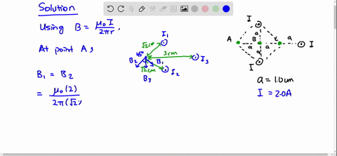 three-long-parallel-conductors-carry-currents-of-i-200-a-figure-mathrmp-3011-is-an-end-view-of-the-c