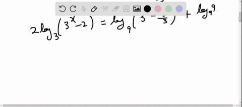 if-1-log-_3left3x-2right-2-log-_9left3r-8-3right-are-in-ap-the-value-of-x-can-be-a-log-leftfrac43rig