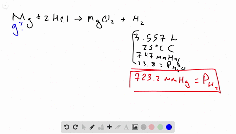 a-sample-of-magnesium-metal-reacts-with-aqueous-hcl-to-yield-mathrmh_2-gas-mathrmmgs2-mathrmhcla-q-l