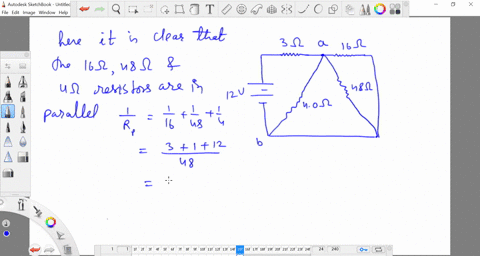 for-the-circuit-shown-in-figure-mathrmp-2333-find-the-current-through-and-the-potential-difference-a