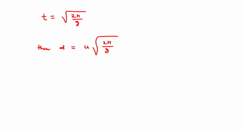two-particles-a-and-b-are-placed-as-shown-in-fig-68-the-particle-a-on-the-top-of-a-tower-is-projecte