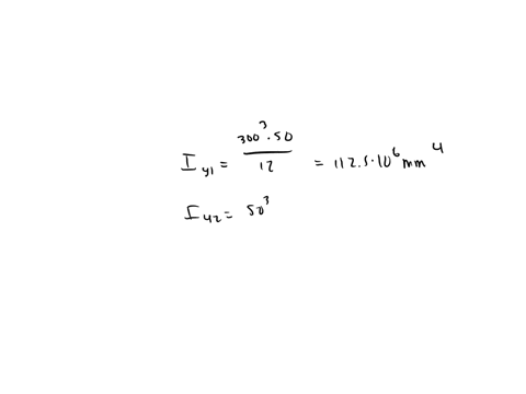 determine-the-moment-of-incrtia-of-the-beams-cross-sectional-area-about-the-y-axis