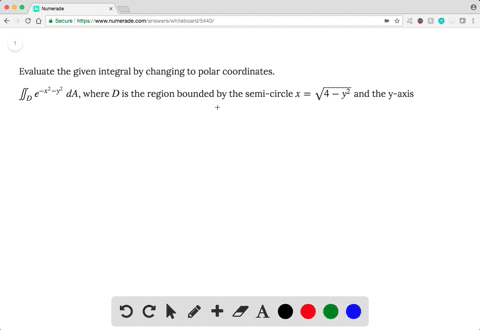 evaluate-the-given-integral-by-changing-to-polar-coordinates-iint_d-e-x2-y2-da-where-d-is-the-region