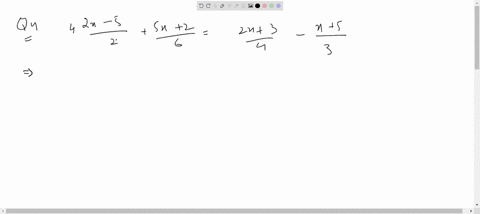 4-frac2-x-52frac5-x26frac2-x34-fracx53